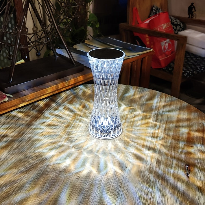 Stylish Bedside Lamp with a Crystal Touch Control