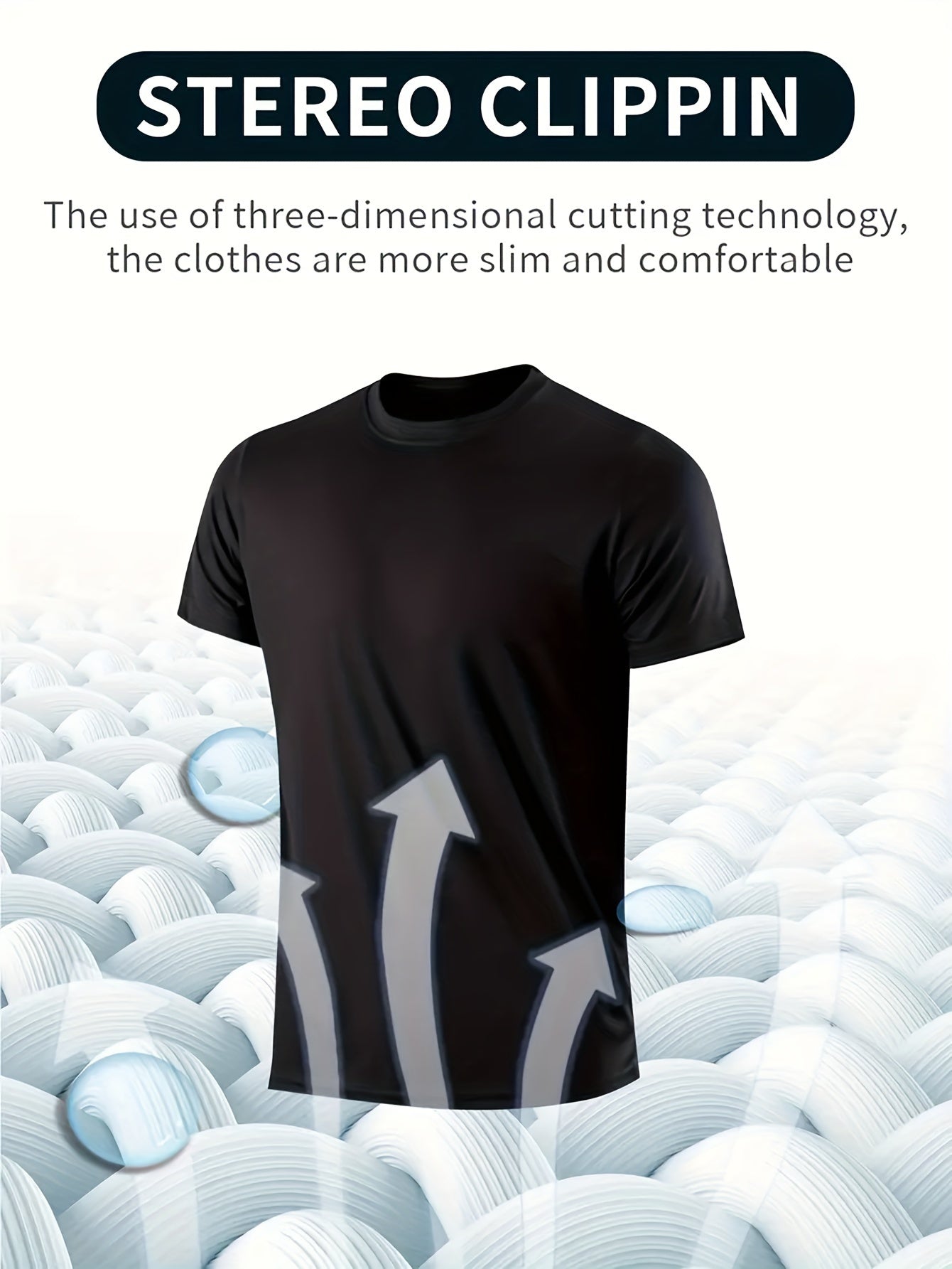 5pcs Yunte Men's Athletic T-Shirts in Maroon, Navy, Gray, Black, & Dark Blue - Quick-Dry, Breathable, Sweat-Wicking Fabric for Gym, Running & Fitness - Lightweight, Comfortable Short Sleeve Crew Neck Tops, Gym Clothes