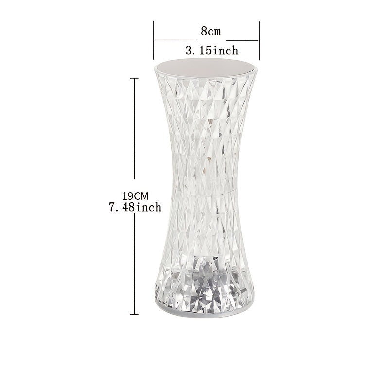 Stylish Bedside Lamp with a Crystal Touch Control