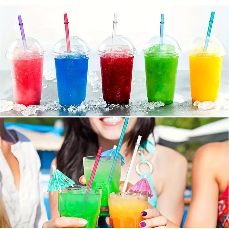 [Reusable Straw Kit] 12pcs Reusable Straw Kit - Durable PPSU Replacement Straws for 20oz-40oz Sports Water Bottles | Compatible with Popular Tumblers, Easy to Clean with Included Brush Cleaner, Perfect for Valentine's Day & I