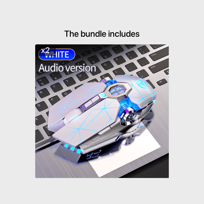 Silvery Carved Wired Mouse for E-Sports Gaming, Silent and Sound Chicken-Eating Mouse Macro for Desktops and Laptops