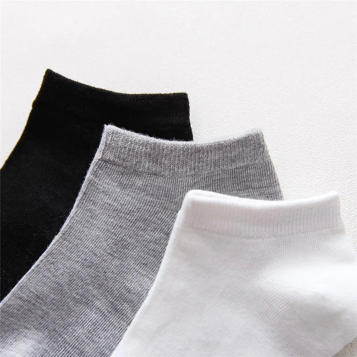 5pairs Cotton Socks  Men Casual Breathable Sports Sock Autumn Spring Running Basketball Short Ankle Low Cut Sox Boat Socks
