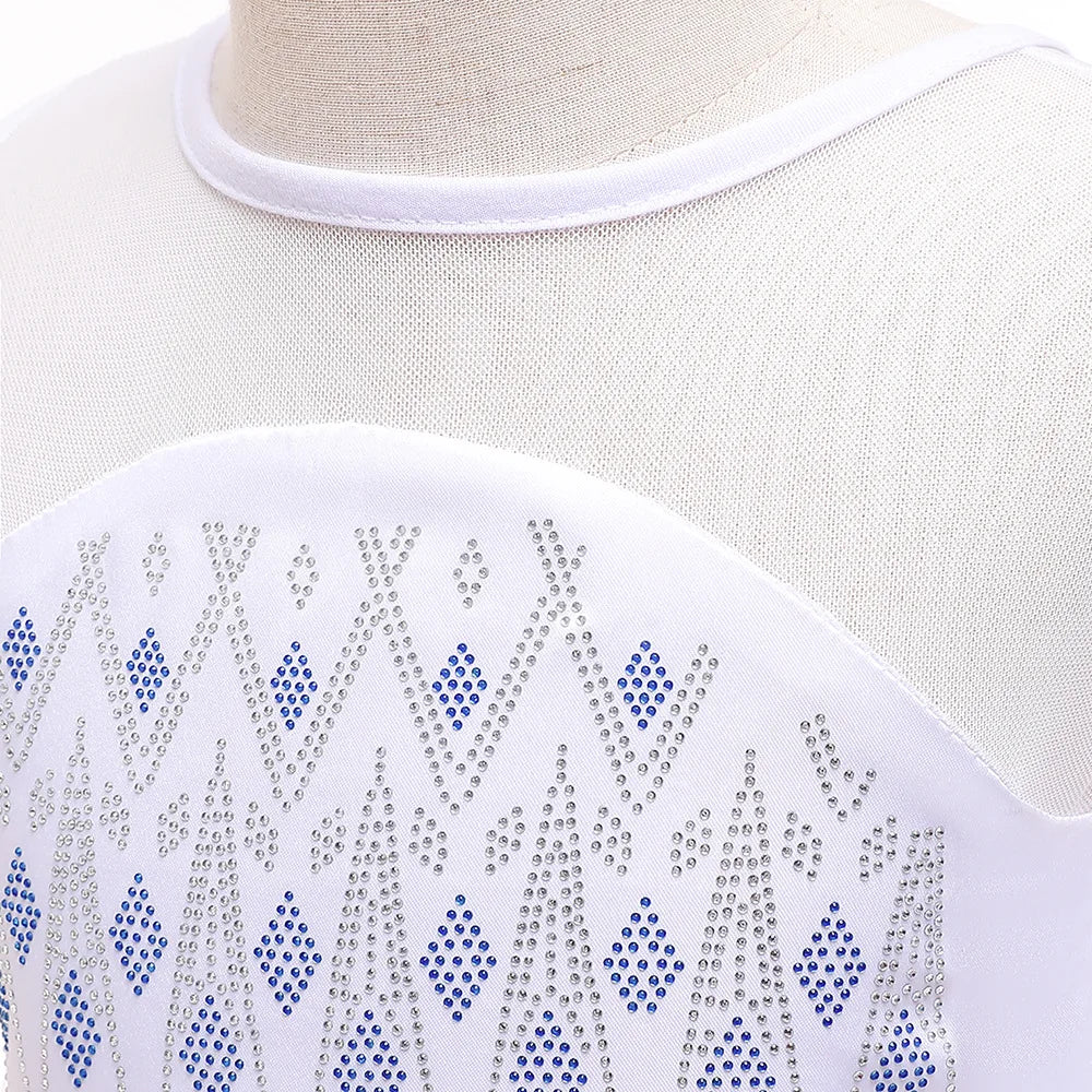 Disney Kid Girls Cosplay Frozen Elsa Mesh Costumes Snow Queen Elsa Princess Long Dress Halloween Party Carnival Clothes Vestido