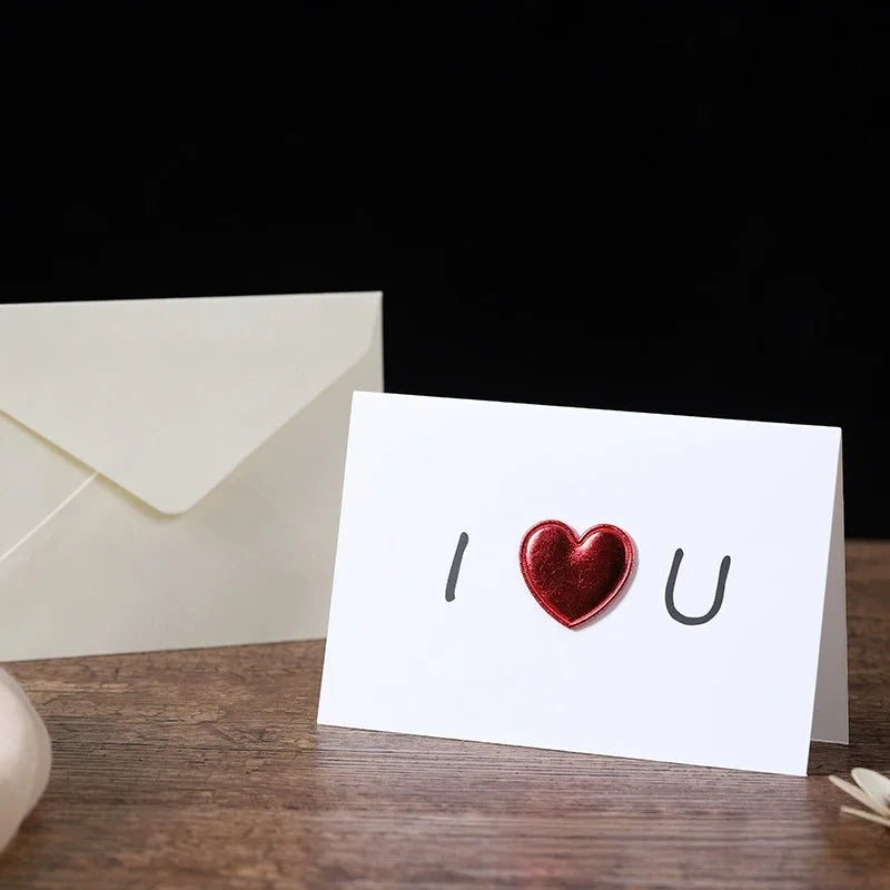 Cards And Envelopes - Envelopes With Blank Cards, Tiny Valentines Day Card, Little Love Notes For Him, Her, Wife, Husband