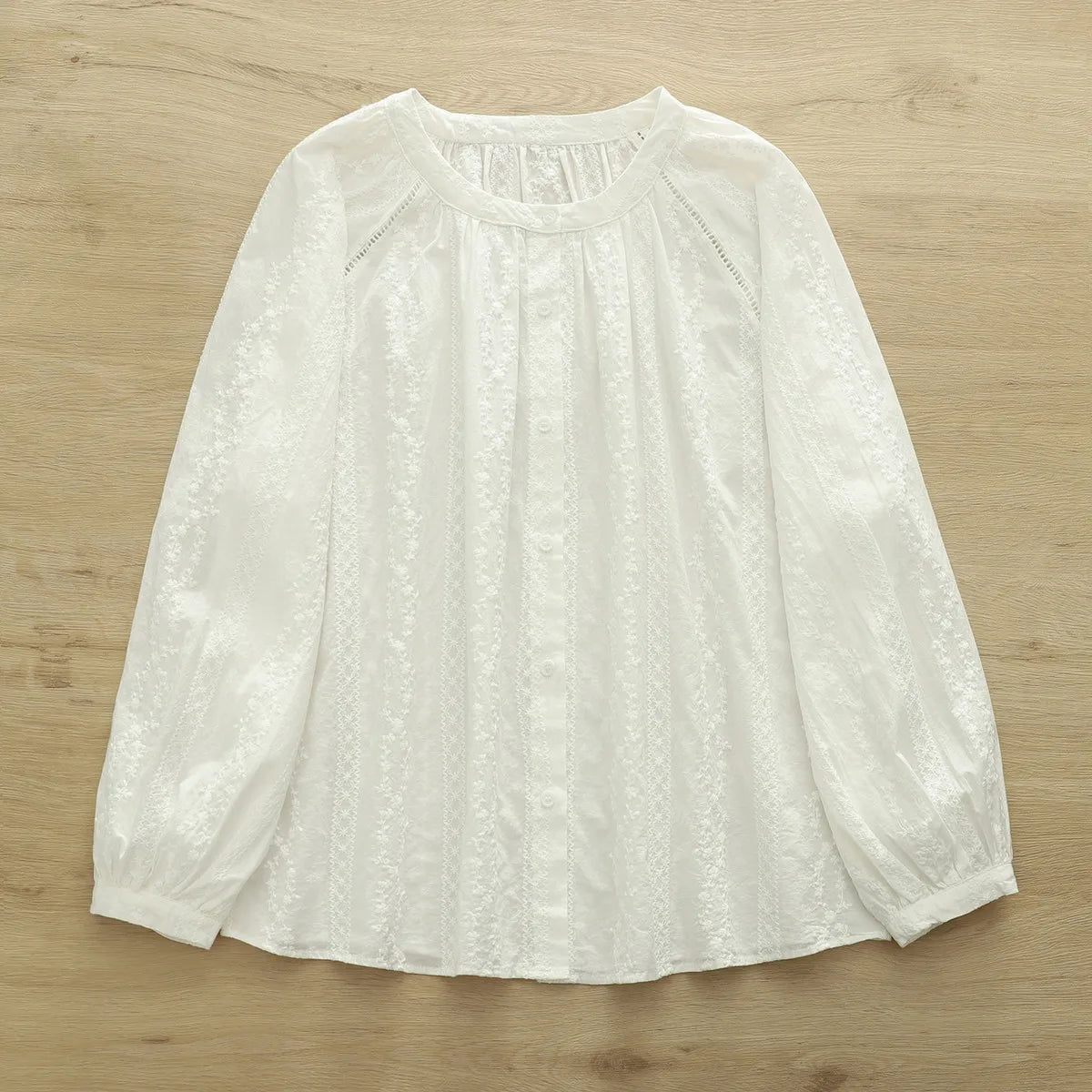 Fall clothes 2026 women cotton fine elegant blouses for women boho long sleeve lace embroider white blouses for lady tops