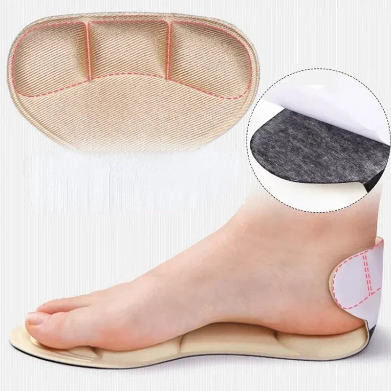 1 Pair 7 in 1 Memory Foam Insoles Women High-heel Shoes Insoles Anti-slip Cutable Insole Comfort Breathable Foot Care Pads