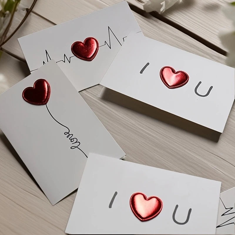Cards And Envelopes - Envelopes With Blank Cards, Tiny Valentines Day Card, Little Love Notes For Him, Her, Wife, Husband