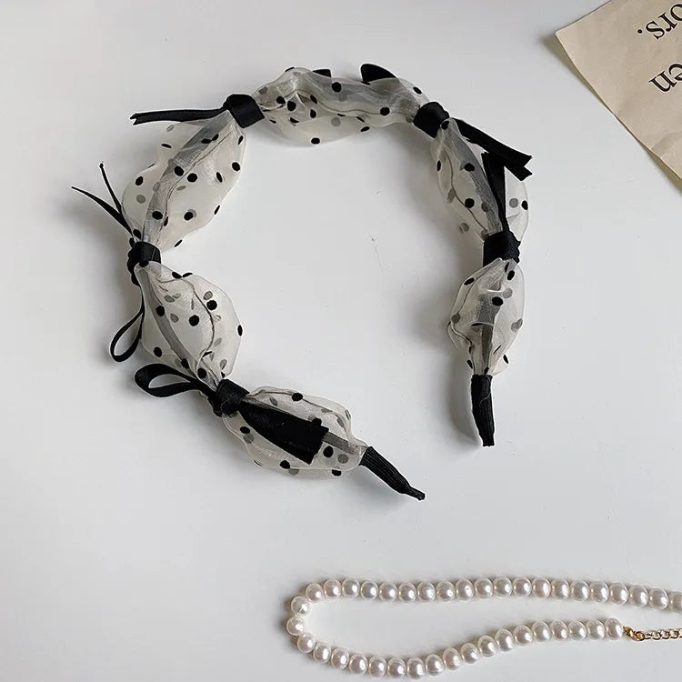 Hair accessories for women head band  designer summer Hoop bows girl fashion korean Lot new lolita 2022 vintage fascinator fairy