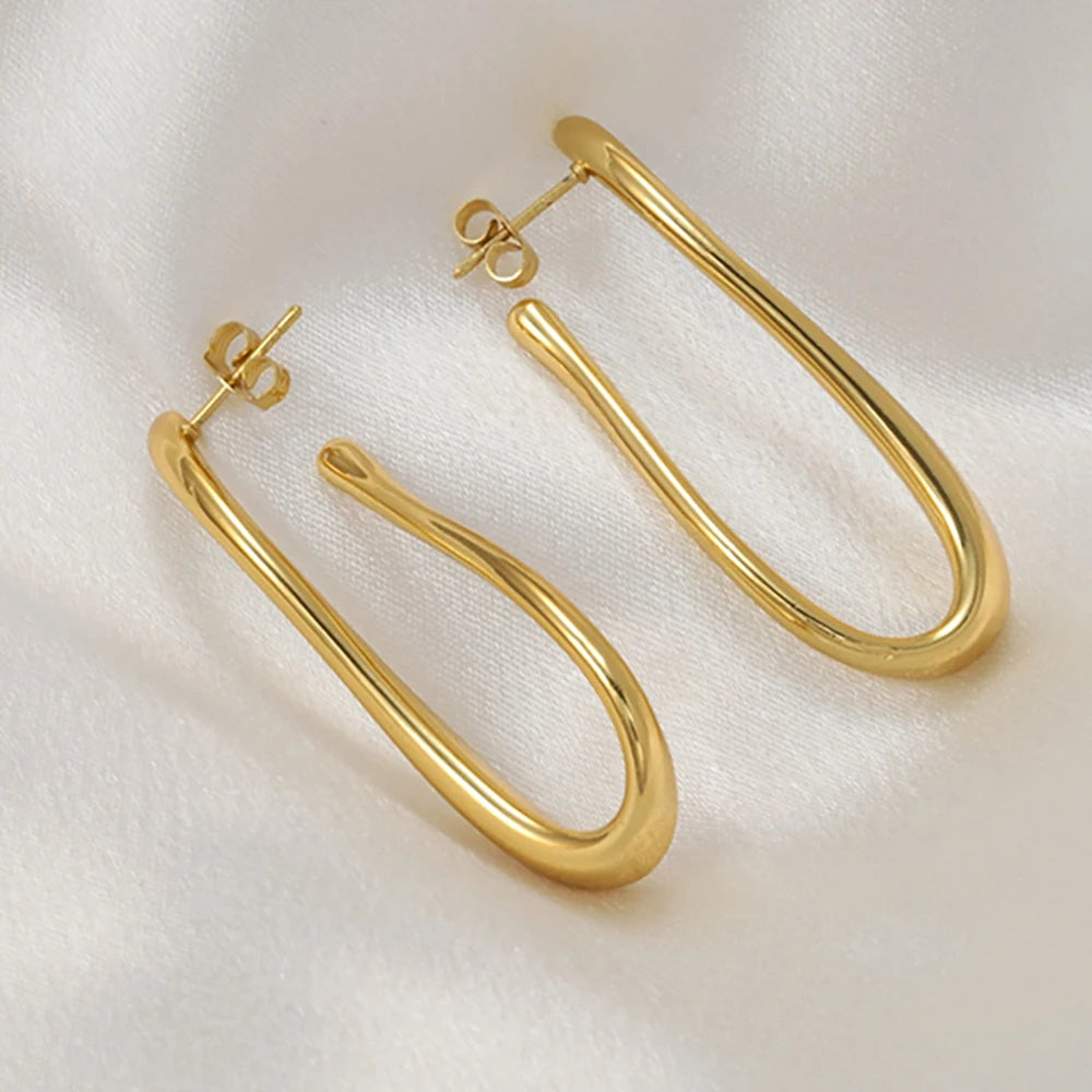 2PCS/Middle East Ethiopian Earrings Dubai European and American Women's Fashion Jewelry Ethiopian Bridal Wedding Jewelry