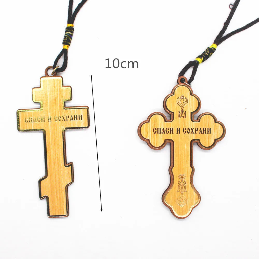 Orthodox Cross Wood Cross Church Utensils Catholic Christ