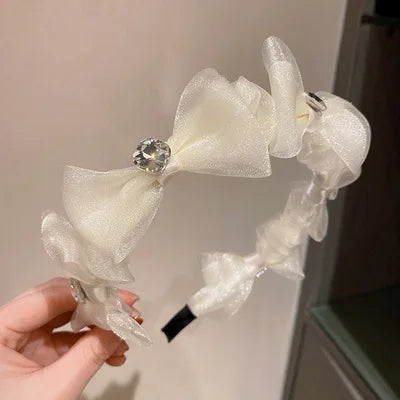 Hair accessories for women head band  designer summer Hoop bows girl fashion korean Lot new lolita 2022 vintage fascinator fairy