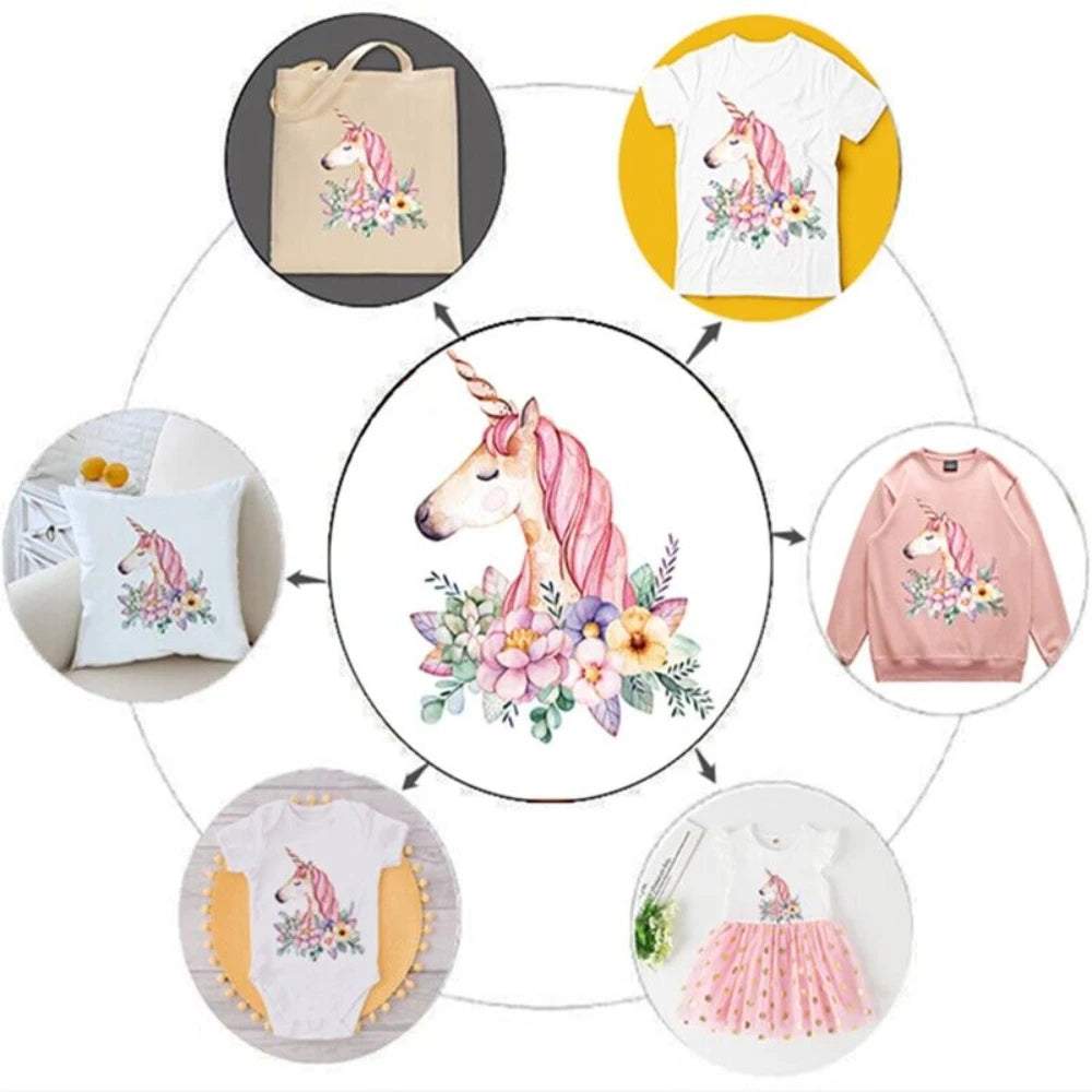 Retro Printing Thanksgiving Iron on Transfers Patches Pumpkin Autumn Heat Transfer Stickers for Clothes Heat Transfers Patches