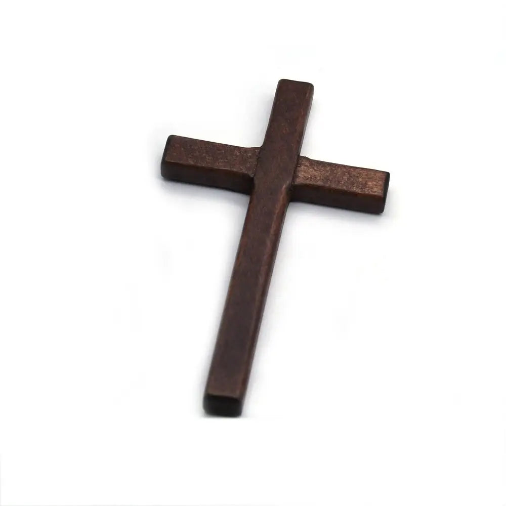 Christian Wooden Cross 12cm(4.7in) Hanging Wall Large Long Crucifix Home Decoration