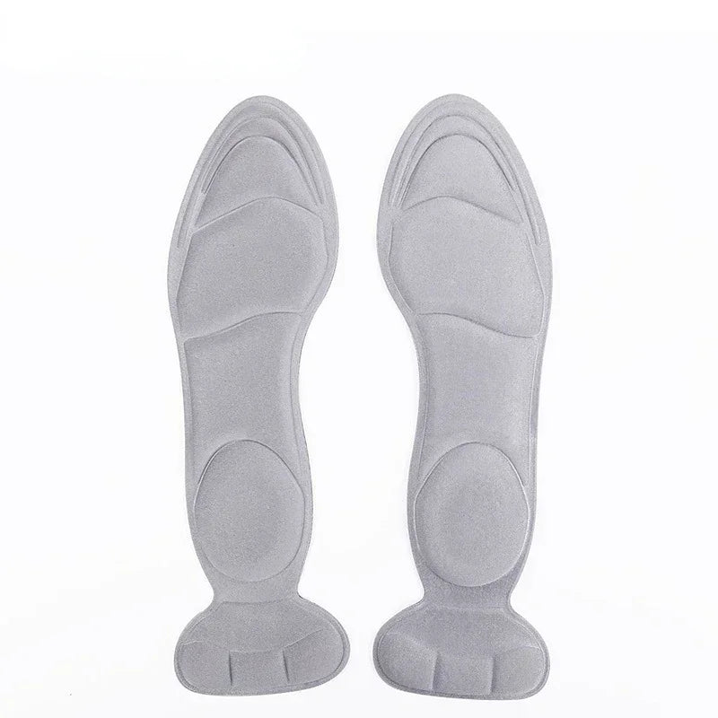 1 Pair 7 in 1 Memory Foam Insoles Women High-heel Shoes Insoles Anti-slip Cutable Insole Comfort Breathable Foot Care Pads