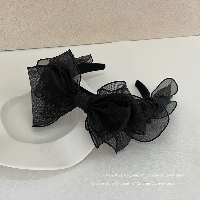 Hair accessories for women head band  designer summer Hoop bows girl fashion korean Lot new lolita 2022 vintage fascinator fairy