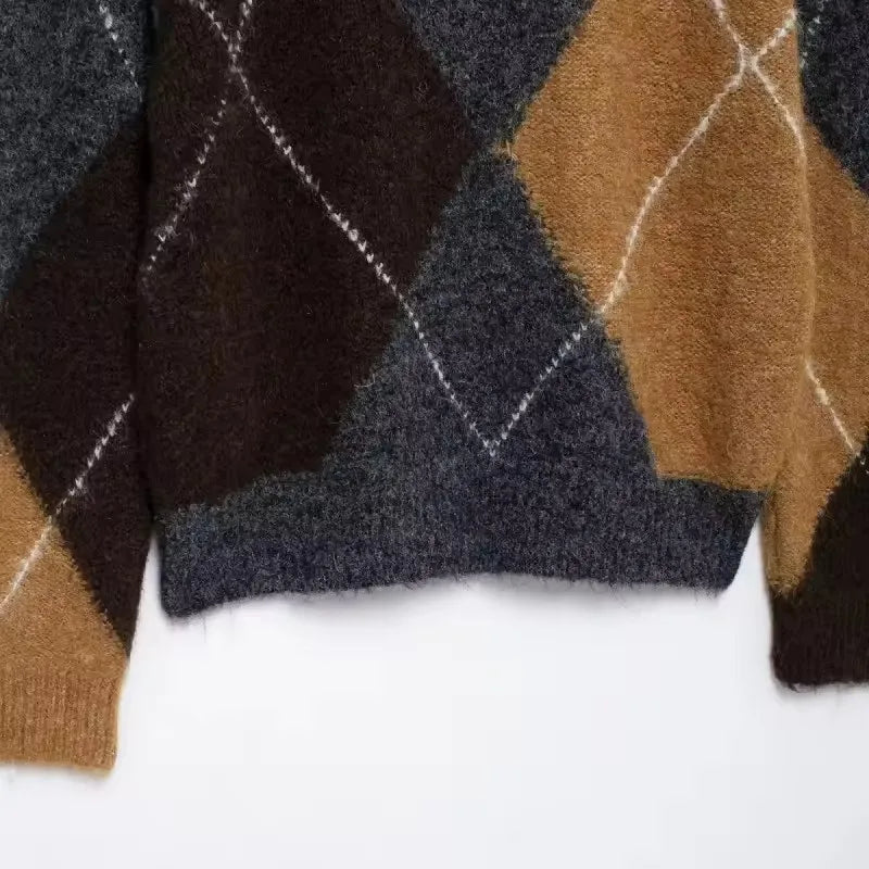 Women's Sweater New Autumn New Fashion Sweaters for Women Long Sleeve Pullover Casual Knitwear Top ﻿