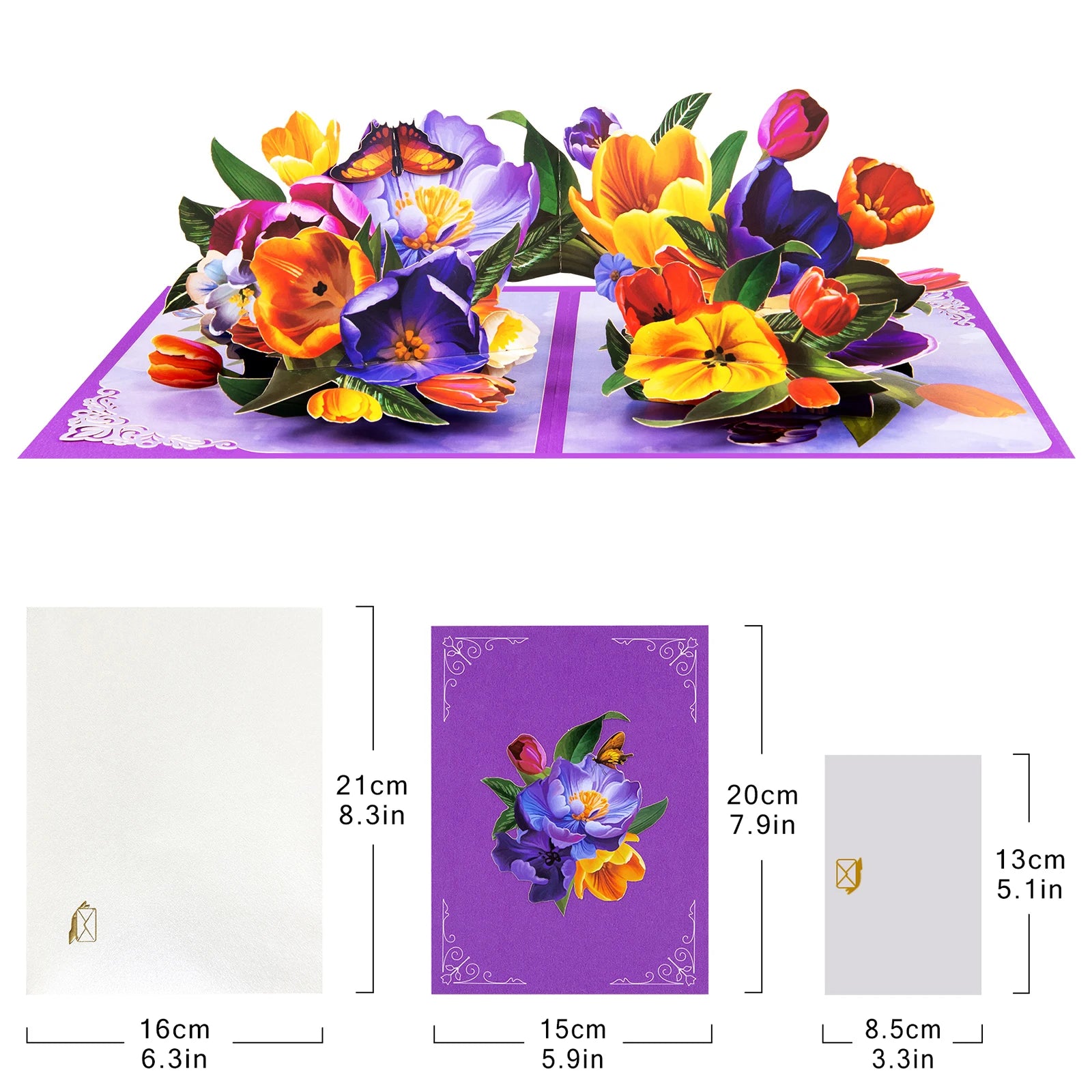 3D Happy Mother's Day Card, Pop Up Mothers Day Card, Card for Mom