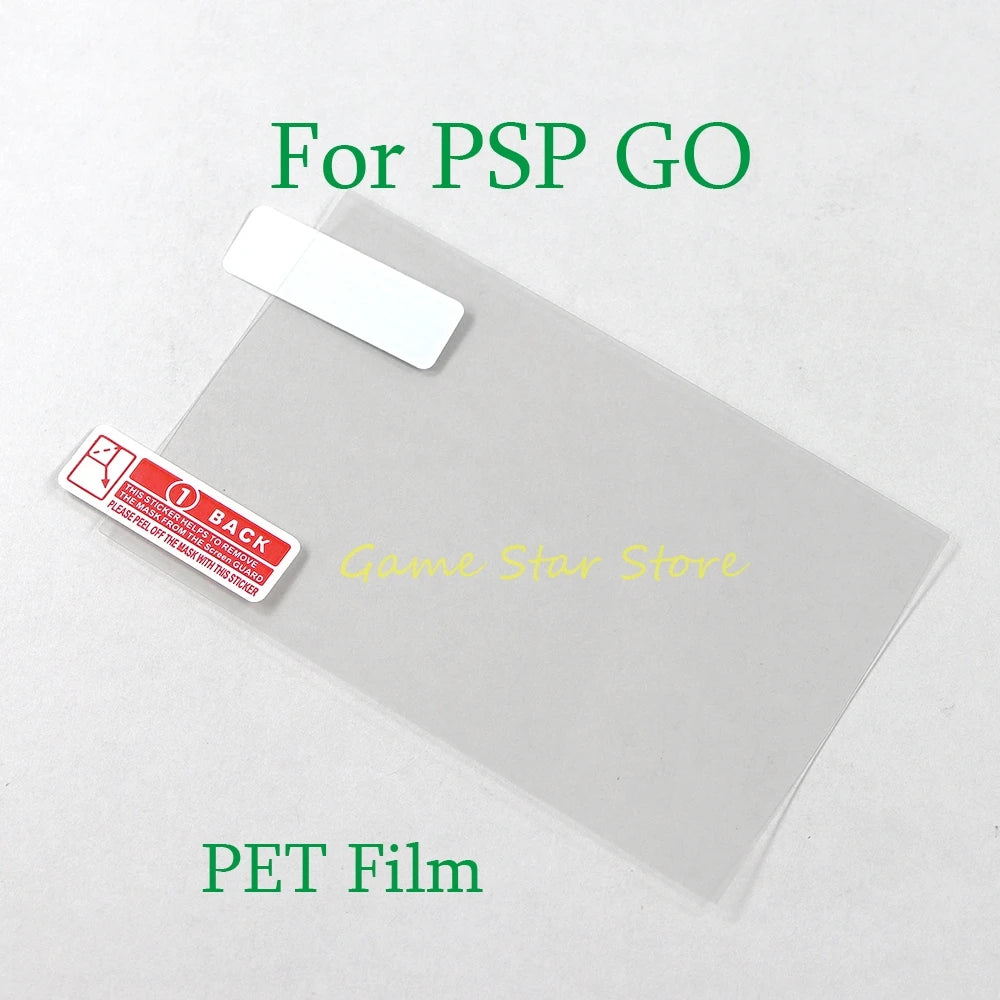 2pcs Anti-Scratch Protective Film For PSP GO Clear Screen Protector Soft PET Film Surface Guard Cover