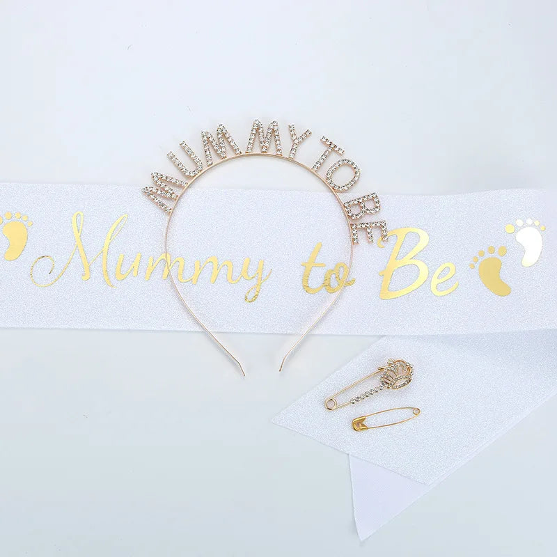 Baby Shower Party Hair Accessory Mummy To Be Headband Multicolor Mother To Be Party Decoration Headband