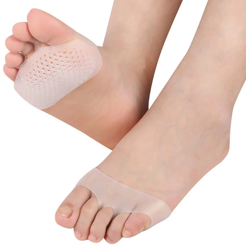Professional Belly Dance Ballet Toe Guard Foot Exercise Shoes Thong Dog Care Tools Half Sole Gym Socks Ballet Dance Shoes