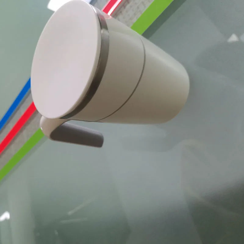 470 ML Mug Fiu Elegant Do Not Roll Ceramics Mug Pouring Cup Magic Sucker Splash Proof Nonslip Abs Double Safe 304 Stainless Mug