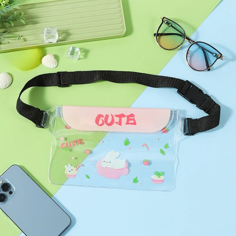 Waterproof Phone Bag, Three-Layer Sealed Touch Screen Waterproof Phone Waist Bag, Suitable For Swimming, Drifting, And Diving
