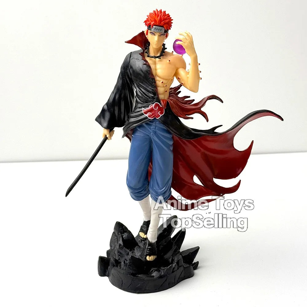 22.5cm/8.86in Anime Figures Naruto Figure Pain Figure PVC Statue Collection Model Toy Gifts