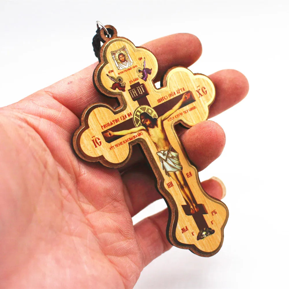 Orthodox Cross Wood Cross Church Utensils Catholic Christ