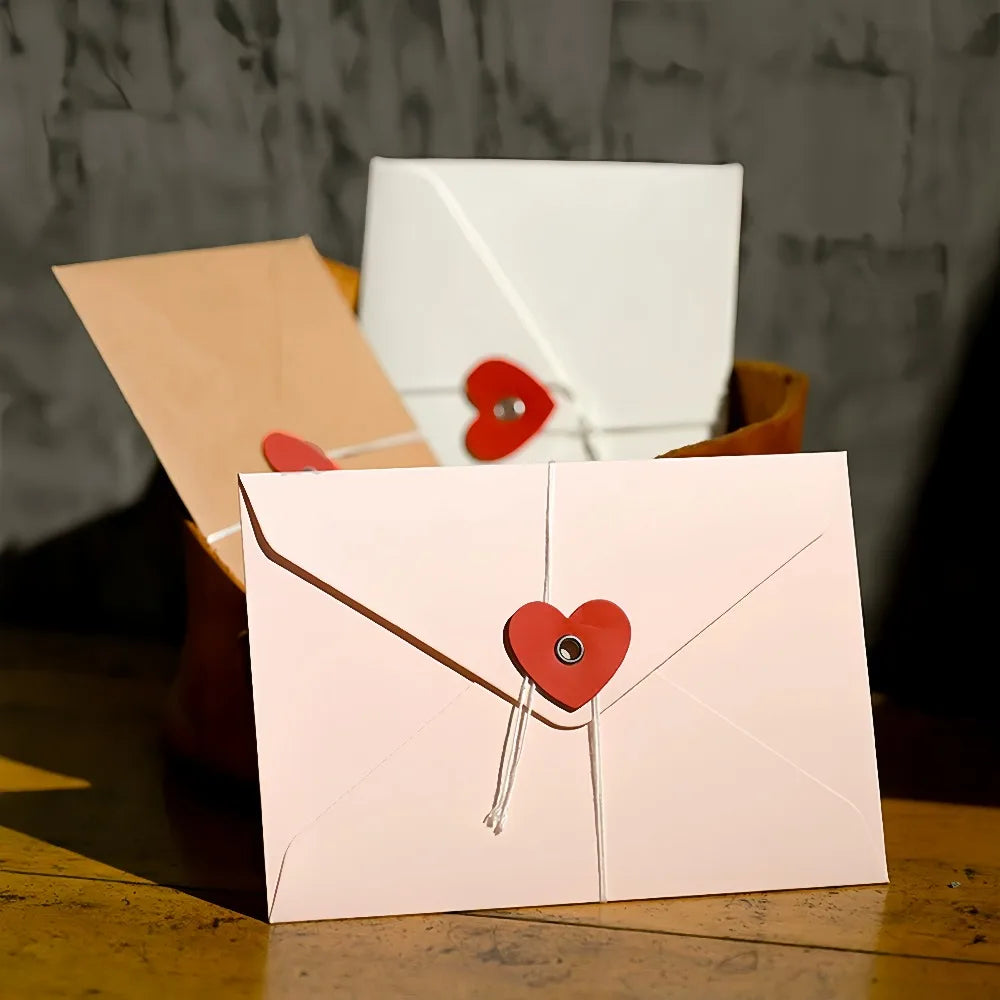 Cards And Envelopes - Envelopes With Blank Cards, Tiny Valentines Day Card, Little Love Notes For Him, Her, Wife, Husband