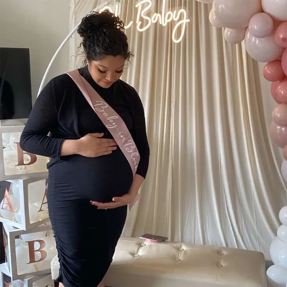 Baby in Bloom Mommy Mom Mum To Be Sash Baby Shower Sash Maternity Growing A Princess Pregnancy Gender Reveal Girl Boy Decoration