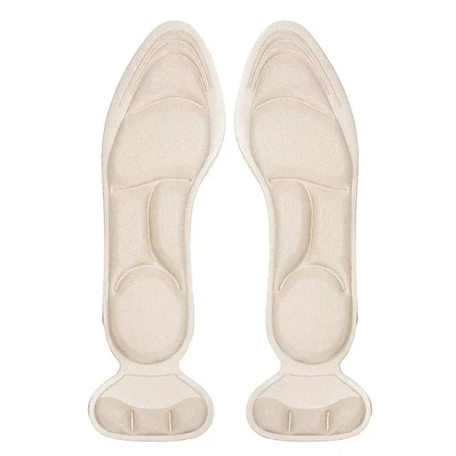 1 Pair 7 in 1 Memory Foam Insoles Women High-heel Shoes Insoles Anti-slip Cutable Insole Comfort Breathable Foot Care Pads