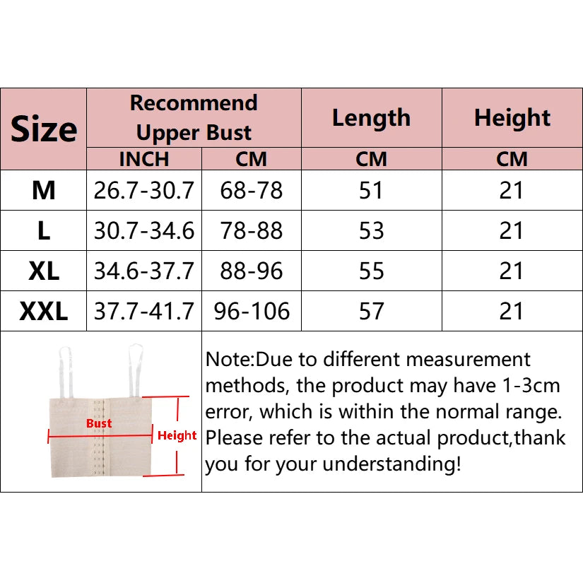 Breast Bra Intimates Shaper Breast Binder Trans With Bra Straps Tops Breathable Buckle Short Chest Les Lesbian Tomboy