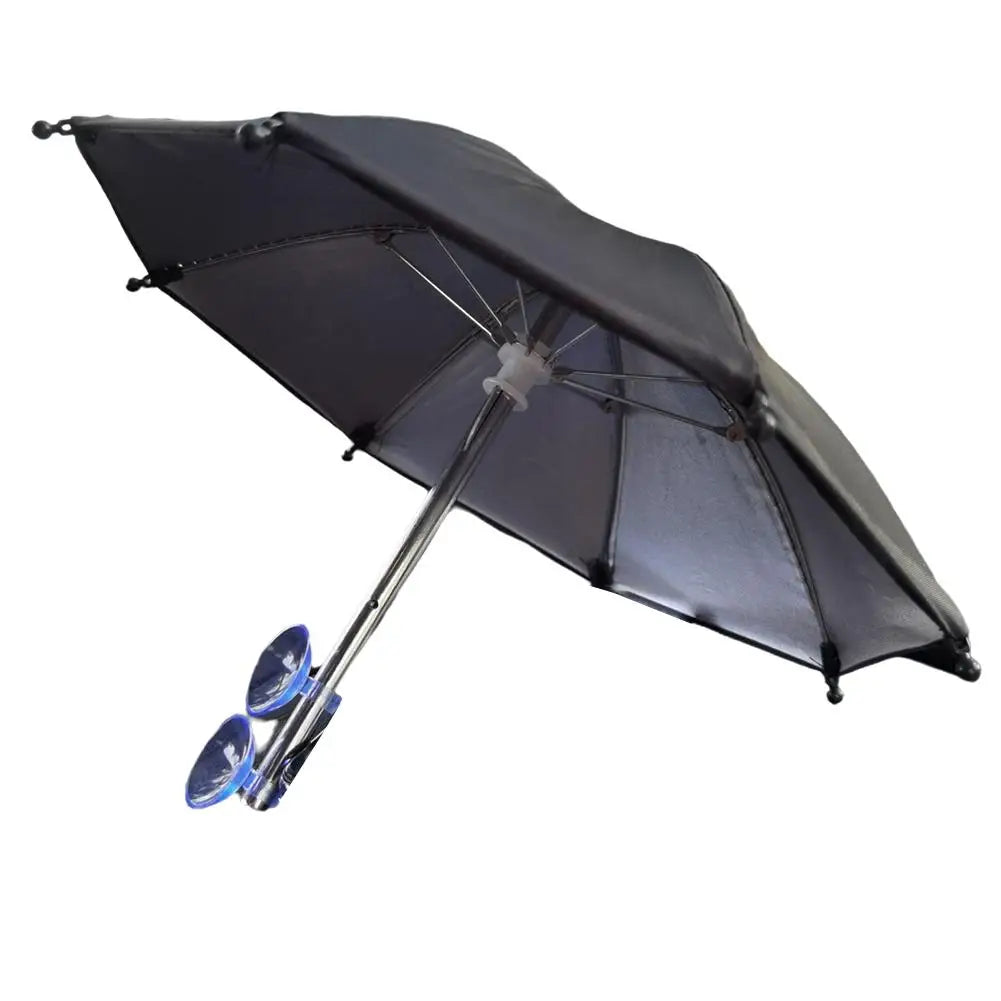 Sucker Mobile Phone Sunshade Umbrella With Suction Cup Phone Stands Outdoor Cover Sun Mount Phone Holder Accessories Waterproof
