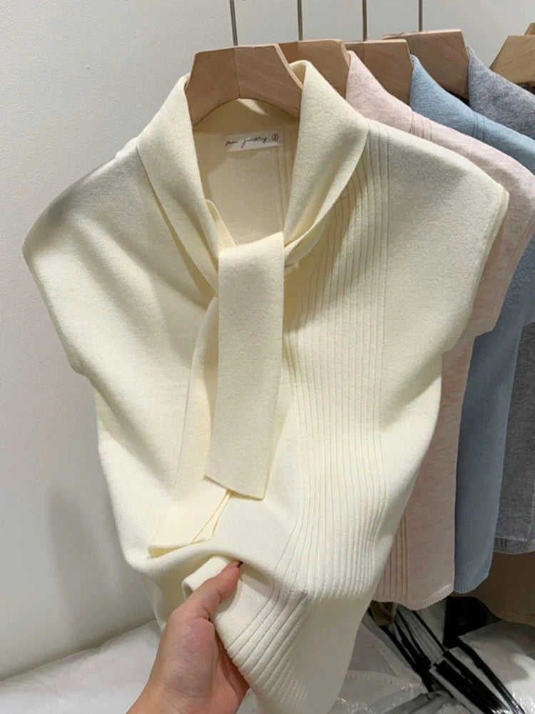 AOSSVIAO 2025 Women Knitted Tank Tops Women Thin Tops Basic Casual Tank Tops O-neck Tees Sleeveless Tops for Women