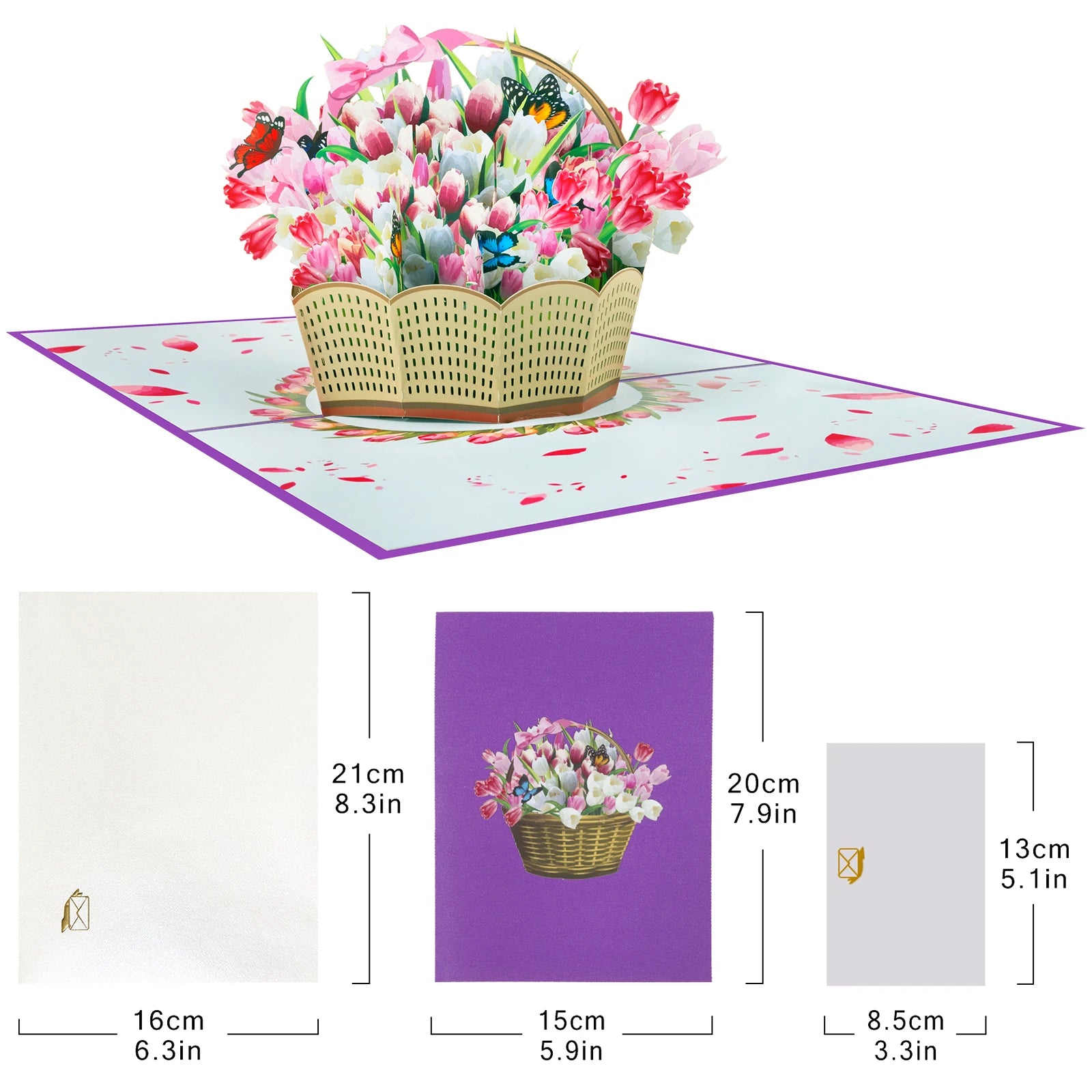 3D Happy Mother's Day Card, Pop Up Mothers Day Card, Card for Mom