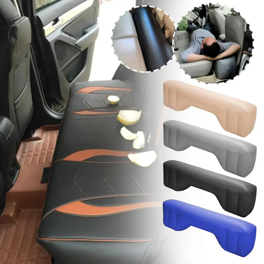 Car Travel Bed Inflatable Bed Back Seat Inflable Air Mattress Accessories Car Interior Self-driving Camping Accessories
