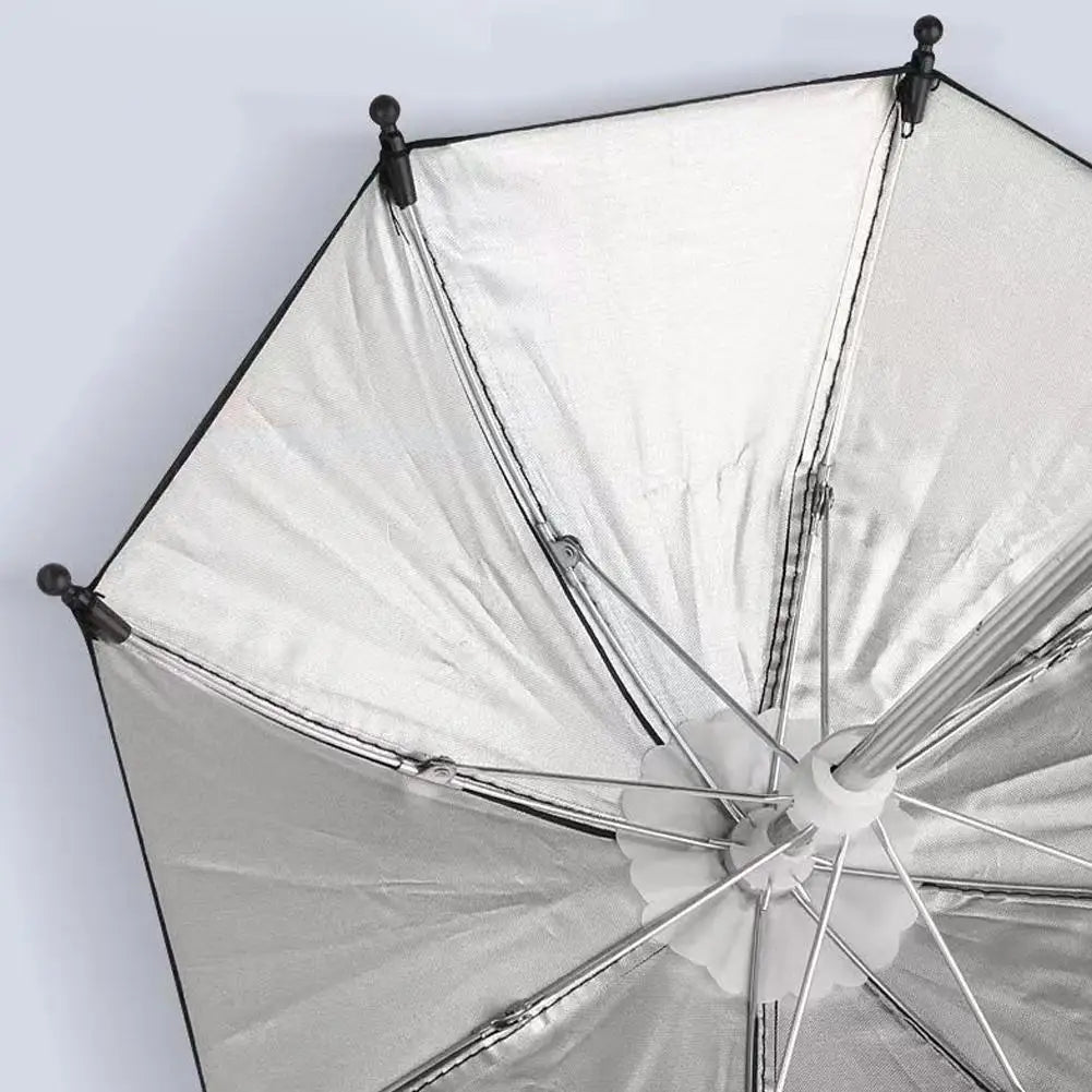 Sucker Mobile Phone Sunshade Umbrella With Suction Cup Phone Stands Outdoor Cover Sun Mount Phone Holder Accessories Waterproof