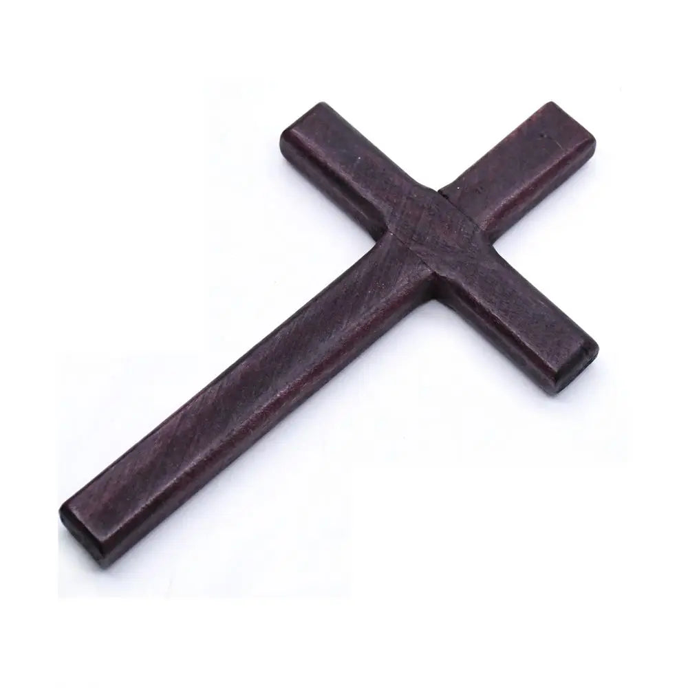 Christian Wooden Cross 12cm(4.7in) Hanging Wall Large Long Crucifix Home Decoration