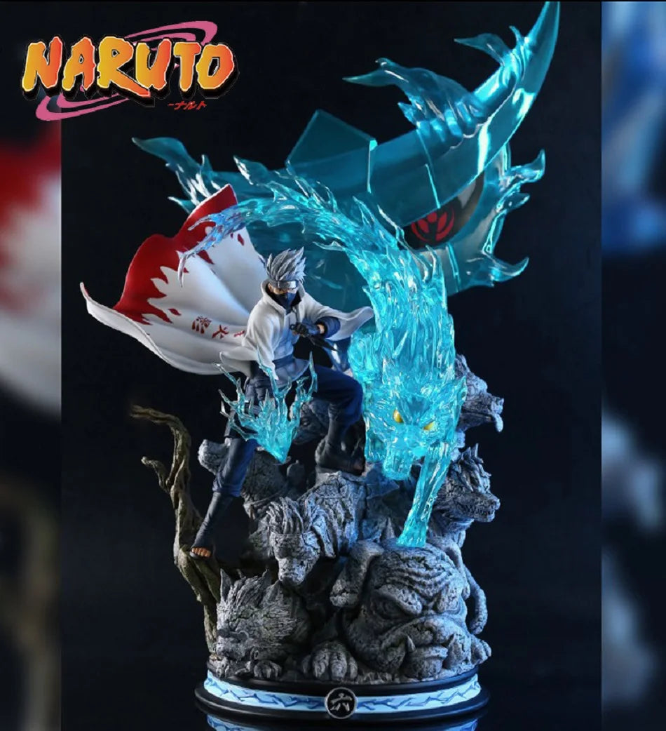 23cm Pvc Naruto Gk Anime action Figure Hatake Kakashi toy Figure Statue Ornament Collection Model Decora Figurine Christmas gift