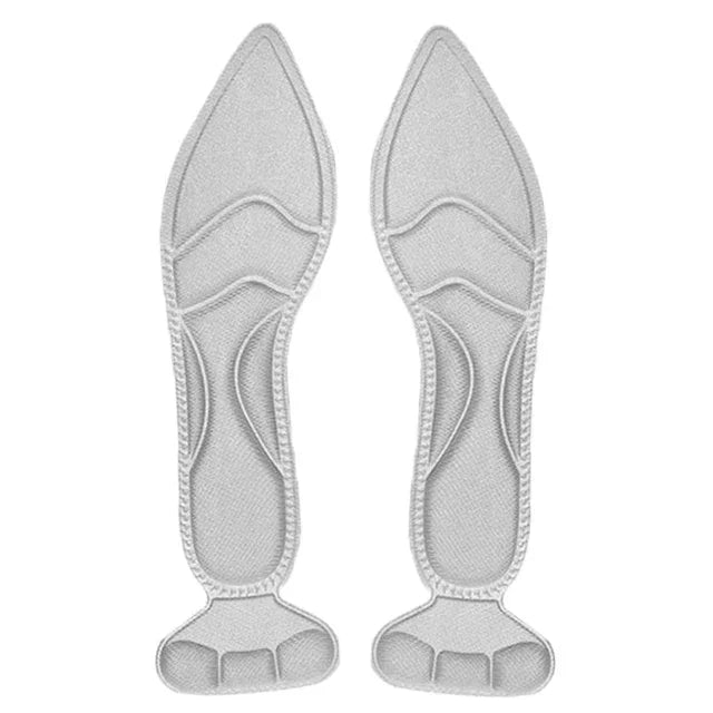 1 Pair 7 in 1 Memory Foam Insoles Women High-heel Shoes Insoles Anti-slip Cutable Insole Comfort Breathable Foot Care Pads