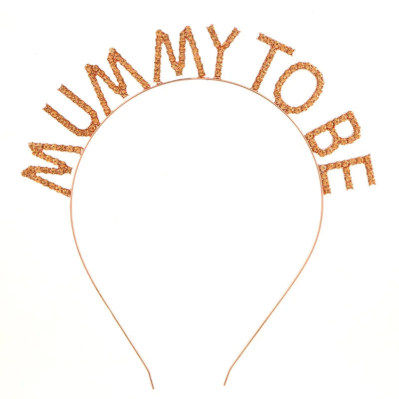 Baby Shower Party Hair Accessory Mummy To Be Headband Multicolor Mother To Be Party Decoration Headband