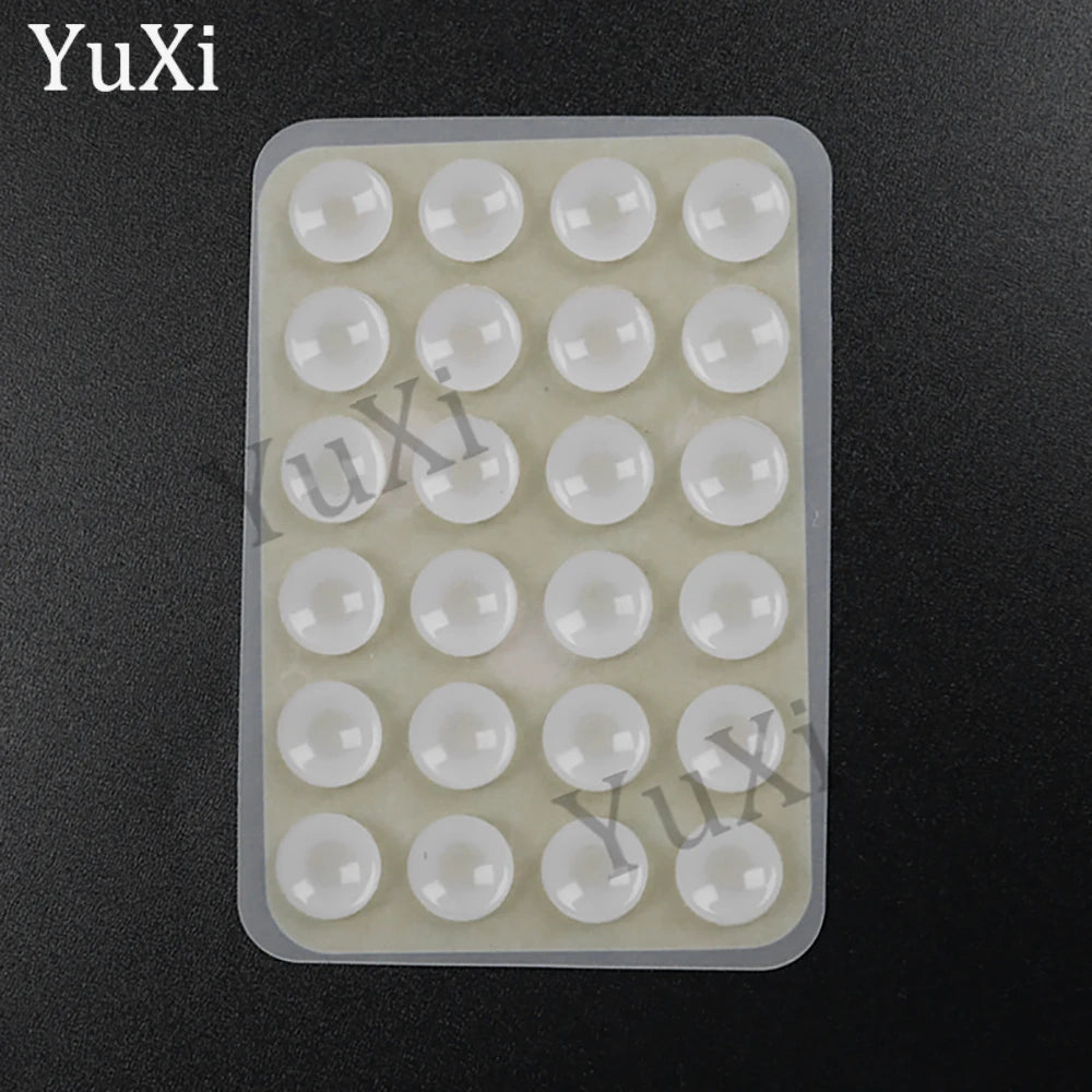 5Pcs Suction Cup Phone Case Mount Silicone Sticky Phone Stand Anti Slip Rubber Sucker Pad for Phone Holder Backed Fixing Pad