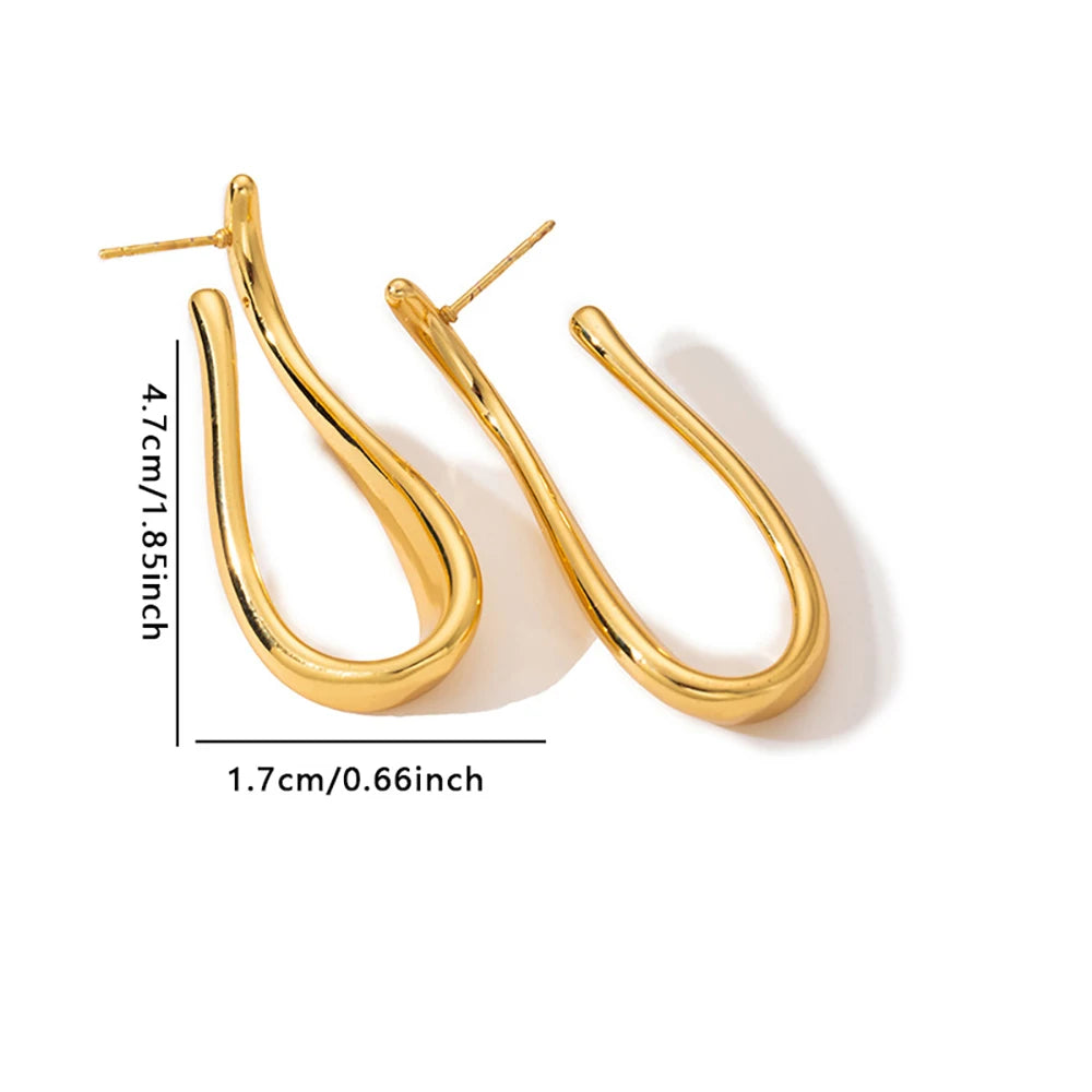 2PCS/Middle East Ethiopian Earrings Dubai European and American Women's Fashion Jewelry Ethiopian Bridal Wedding Jewelry