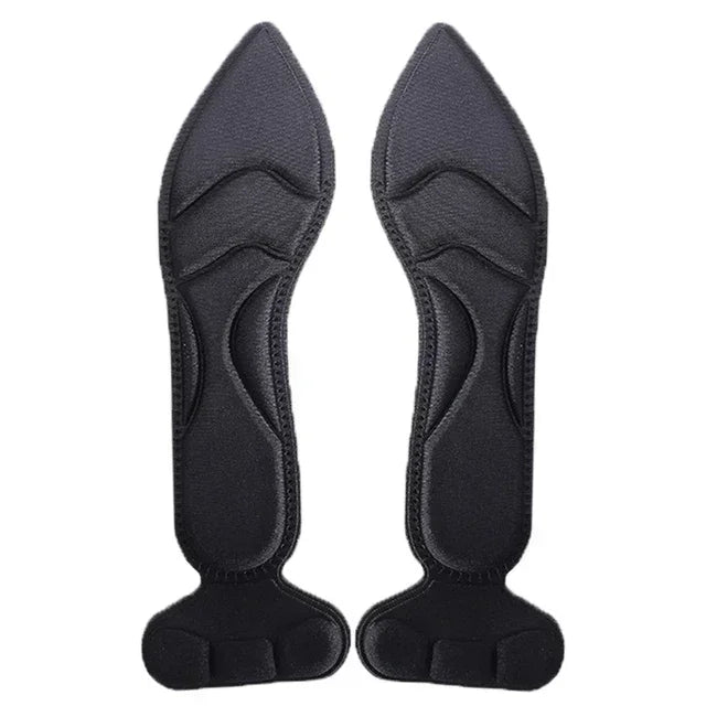 1 Pair 7 in 1 Memory Foam Insoles Women High-heel Shoes Insoles Anti-slip Cutable Insole Comfort Breathable Foot Care Pads