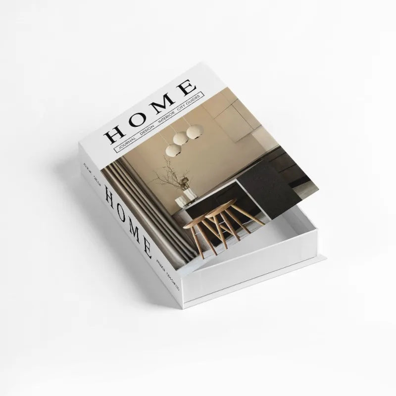 Simple Home Serie Fake Book Decoration Living Room Aesthetics Prop Books Decorations Interior Coffee Table Ornaments Additional