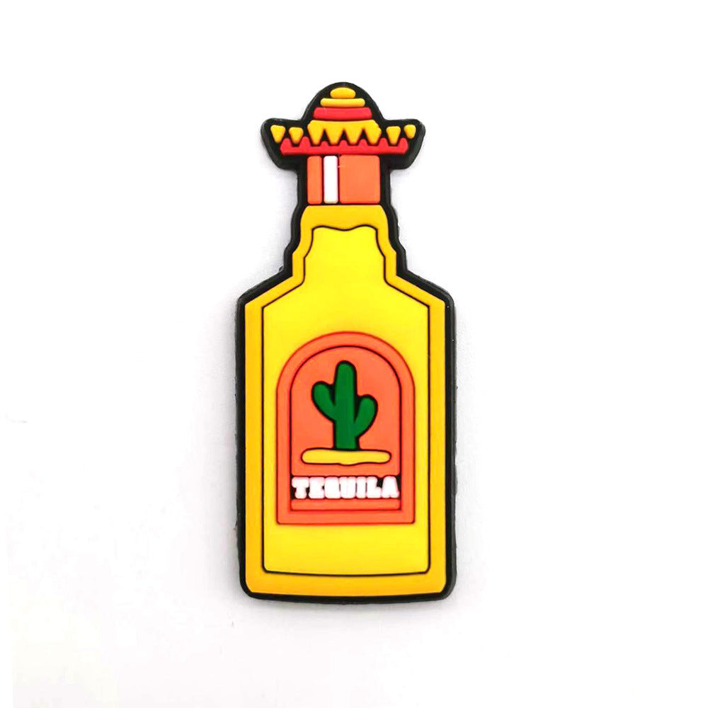 Mexican Food Series Interesting Diy Shoe Flower Decorations