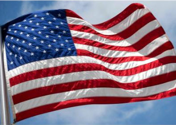 American Flag Outdoor Polyester Sun Protection